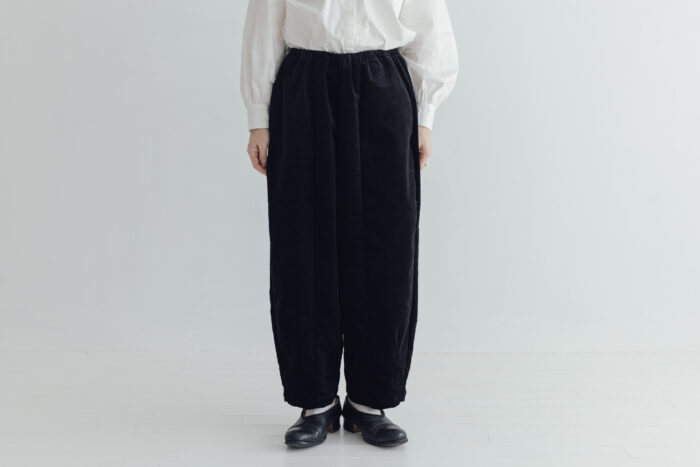 G1021 AIR CORDUROY CHARLIE PANTS  black 1