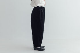 G1021 AIR CORDUROY CHARLIE PANTS  black 2
