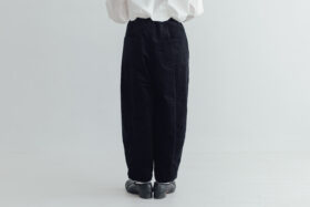 G1021 AIR CORDUROY CHARLIE PANTS  black 3