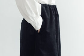 G1021 AIR CORDUROY CHARLIE PANTS  black 4