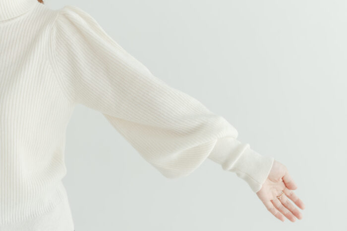 タートルネックニット poin（ポワン）white 4