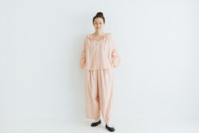 G1036 ANTIQUE LACE NOUVEAU PANTS dusty pink 6