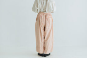 G1036 ANTIQUE LACE NOUVEAU PANTS dusty pink 3