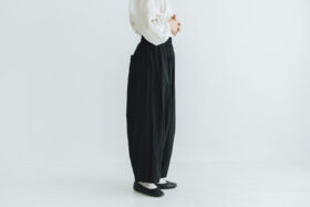 G1036 ANTIQUE LACE NOUVEAU PANTS noir 2