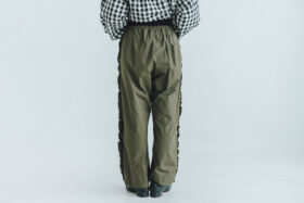予約 G1025 VIVIENNE PANTS mat khaki  6月中〜6月末 3