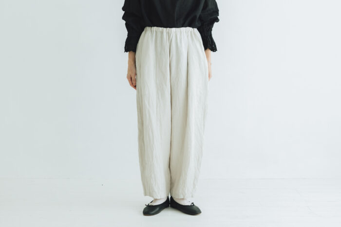 G1046 NATURAL DRY CHARLIE PANTS kinari 1