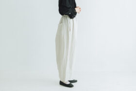 G1046 NATURAL DRY CHARLIE PANTS kinari 2