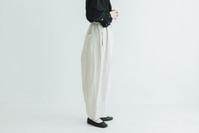 G1046 NATURAL DRY CHARLIE PANTS kinari 2