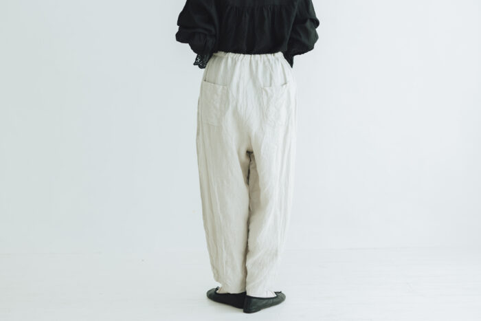 G1046 NATURAL DRY CHARLIE PANTS kinari 3