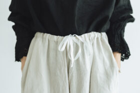 G1046 NATURAL DRY CHARLIE PANTS kinari 4