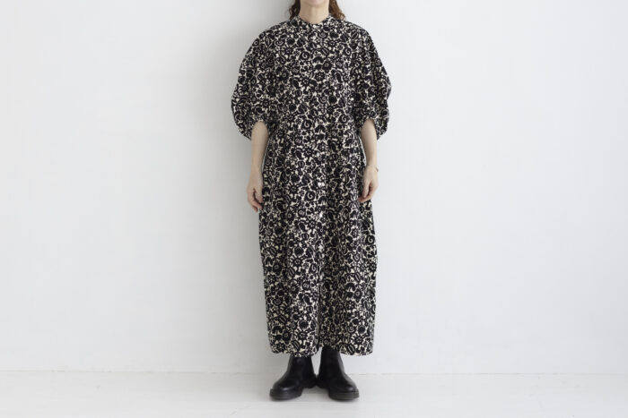 M.T.P BALLOON SLEEVE DRESS black 1
