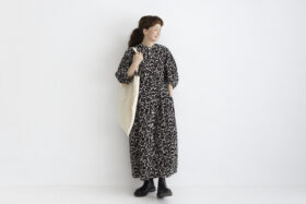 M.T.P BALLOON SLEEVE DRESS black 6