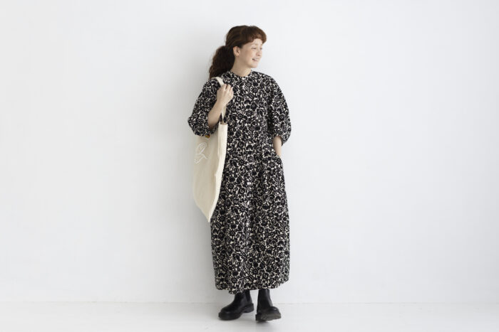 M.T.P BALLOON SLEEVE DRESS black 6
