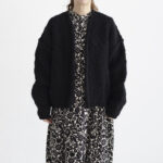 BULKY CARDIGAN black