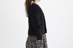 BULKY CARDIGAN black 2