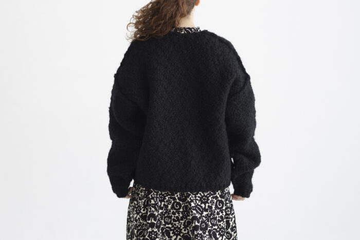 BULKY CARDIGAN black 3