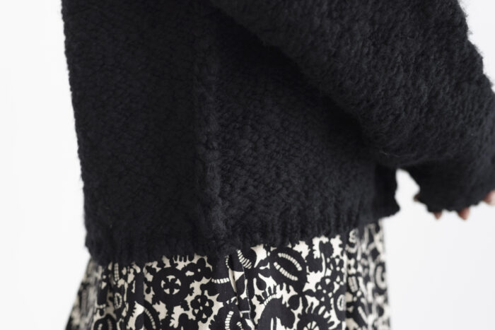 BULKY CARDIGAN black 4
