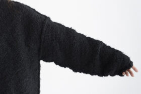 BULKY CARDIGAN black 5