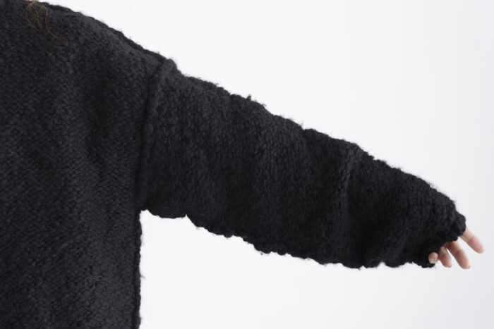 BULKY CARDIGAN black 5