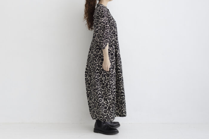 M.T.P BALLOON SLEEVE DRESS black 2