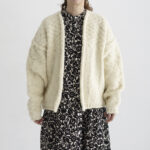 BULKY CARDIGAN off white