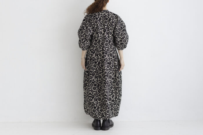 M.T.P BALLOON SLEEVE DRESS black 3