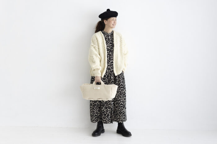 BULKY CARDIGAN off white 5