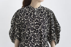 M.T.P BALLOON SLEEVE DRESS black 5