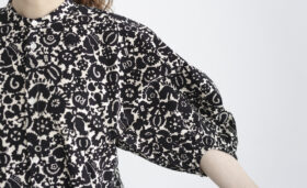 M.T.P BALLOON SLEEVE DRESS black 4