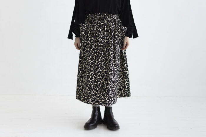 M.T.P STRING SKIRT black 1
