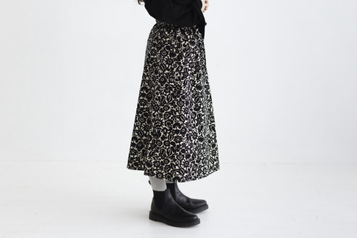 M.T.P STRING SKIRT black 2