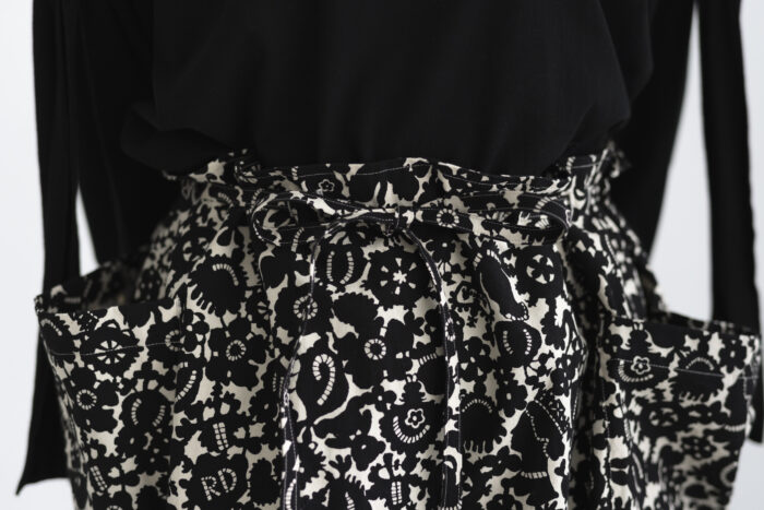 M.T.P STRING SKIRT black 5