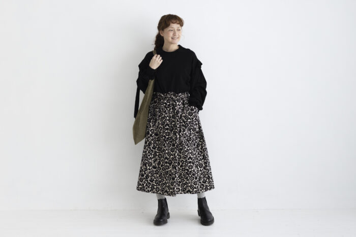 M.T.P STRING SKIRT black 6
