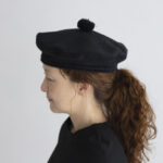 ANGOLA BERET black