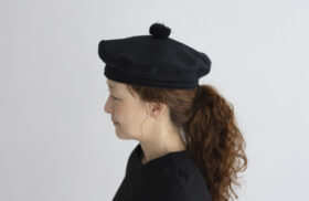 ANGOLA BERET black 1