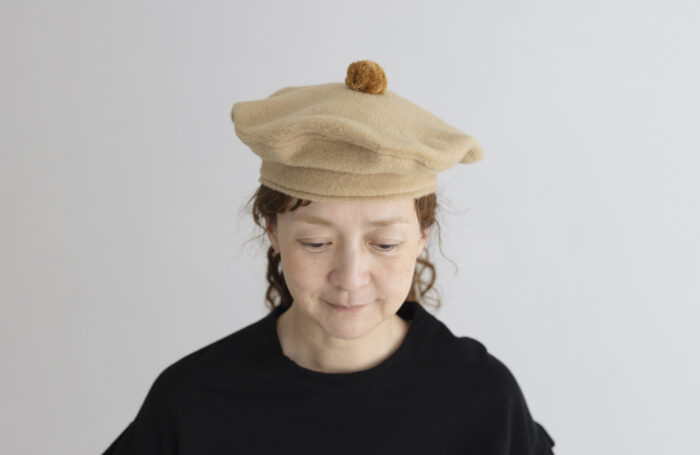 ANGOLA BERET beige 2