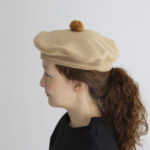 ANGOLA BERET beige