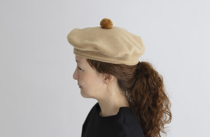 ANGOLA BERET beige 1
