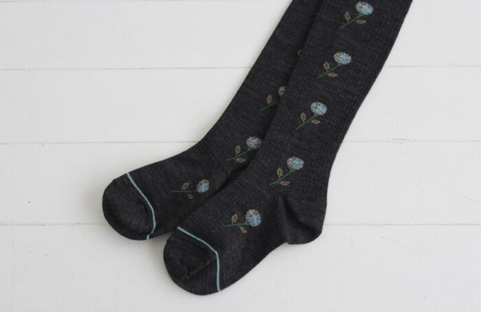 Hinagiku tights   dark gray 1
