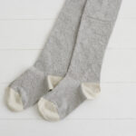 poisson COTTON   tights  light gray