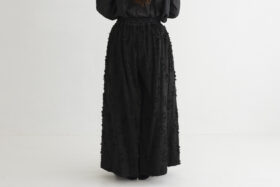 森の鼓動 gathered pants 3