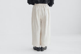 予約 G1069 ANTIQUE SCALLOPED LACE WIDE PANTS grayish white 6月初〜6月中 3