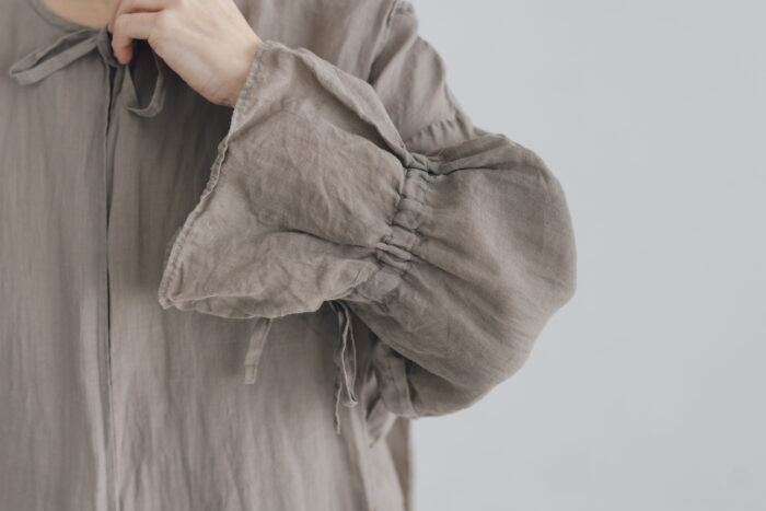 予約 G1075 CURIOUS 2WAY BLOUSE fade gray 6月中〜6月末 5