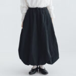 予約 G1099 LIGHT COSMIC SKIRT  black 9月中〜9月末