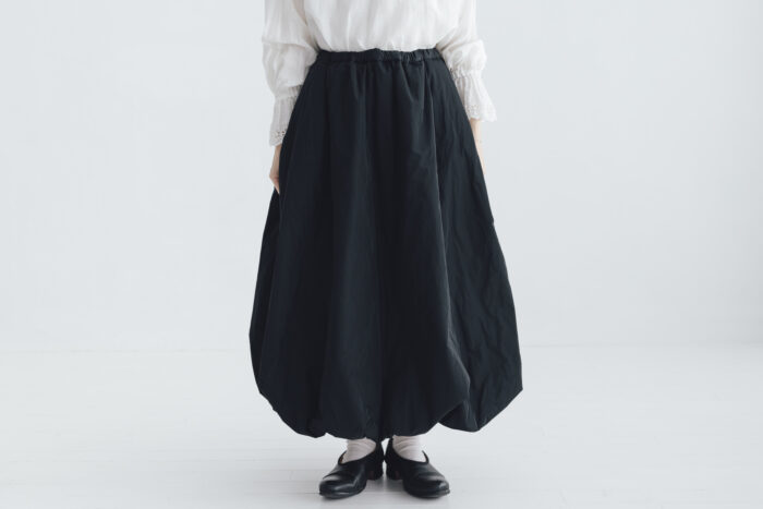 予約 G1099 LIGHT COSMIC SKIRT  black 9月中〜9月末 1