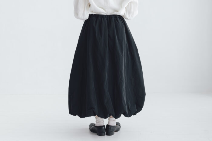 予約 G1099 LIGHT COSMIC SKIRT  black 9月中〜9月末 3