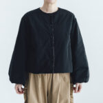 予約 G1101 LANTERN SLEEVE LIGHT COSMIC JAKET  black 9月中〜9月末