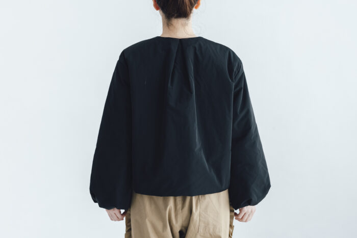 予約 G1101 LANTERN SLEEVE LIGHT COSMIC JAKET  black 9月中〜9月末 3
