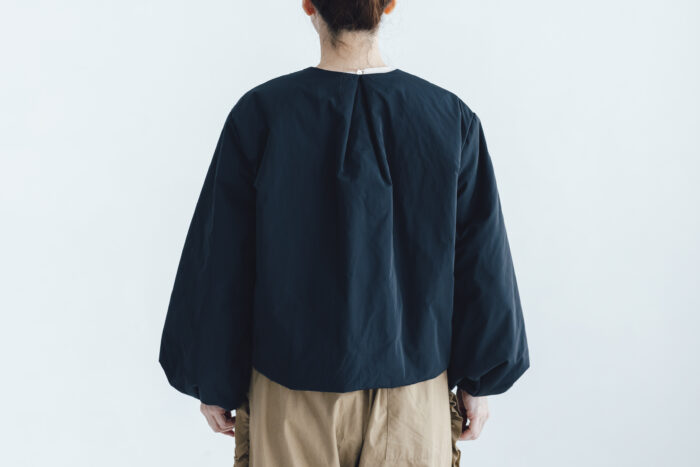 予約 G1101 LANTERN SLEEVE LIGHT COSMIC JAKET  navy 9月中〜9月末 3