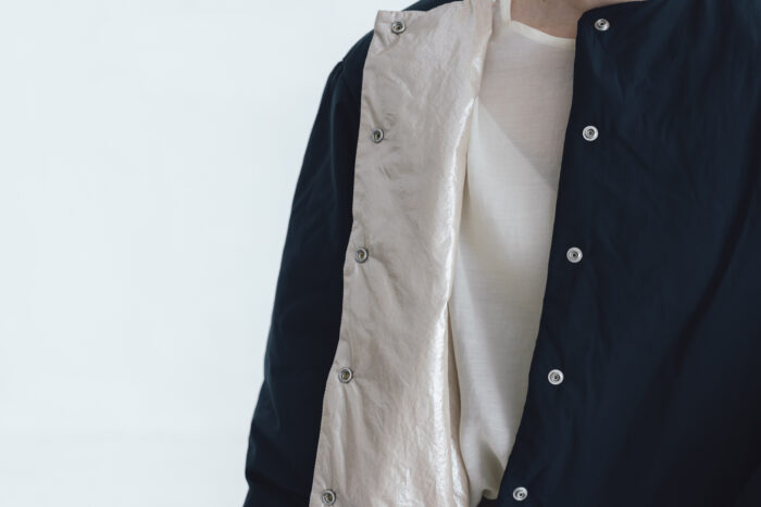 予約 G1101 LANTERN SLEEVE LIGHT COSMIC JAKET  navy 9月中〜9月末 5